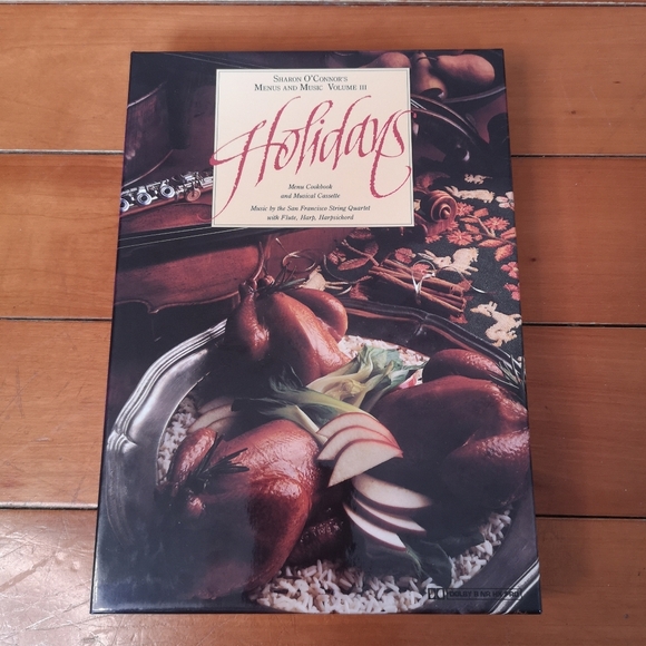 3 for$15 Sharon O'Connor's Menus And Music Volume III,Cookbook,Musical Cassette - Picture 1 of 6